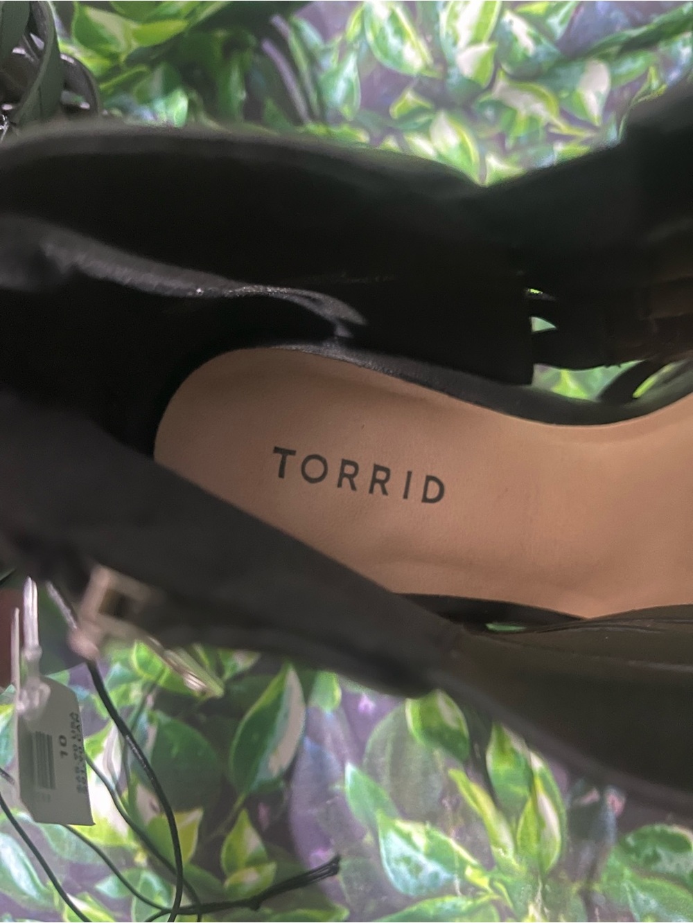 torrid Black Strappy Heeled Sandals